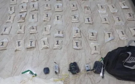 إحباط ثلاث محاولات لتهريب المخدرات بالبالونات من قبل القوات المسلحة الأردنية