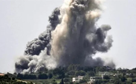 الطائرات الإسرائيلية تشن غارة على منزل في ضواحي شبعا جنوب لبنان