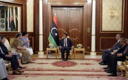 رئيس المجلس الرئاسي الليبي يناقش الأوضاع في طرابلس مع مسئولة أممية