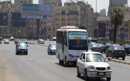 انتظام الحركة المرورية بسيولة في محاور القاهرة والجيزة خلال عطلة المولد النبوي