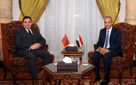 وزيرا خارجية مصر والمغرب يناقشان تعزيز التعاون الثنائي ومناقشة القضايا الإقليمية