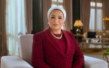 انتصار السيسي تهنئ المصريين والأمة الإسلامية بذكرى المولد النبوي الشريف