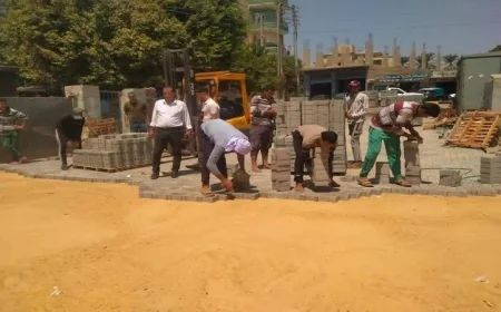 محافظ الجيزة يعلن بدء تطوير وتبليط ١٢٠ شارعًا في البدرشين لرفع كفاءة البنية التحتية