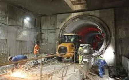 وزارة النقل تعلن عن تقدم مذهل في المرحلة الأولى للخط الرابع لمترو الأنفاق