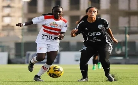 زد ينتصر على مودرن سبورت بثنائية نظيفة في دوري الكرة النسائية