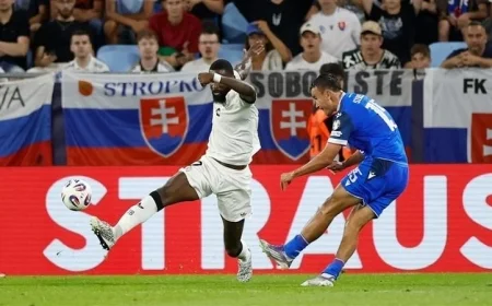 انتصار ساحق لسلوفاكيا على ألمانيا 2-0 في تصفيات كأس العالم 2026 الأوروبية