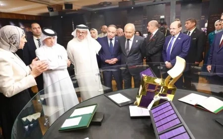 وزير الدولة القطري يفتتح معرض سيرة ومسيرة في الجامعة العربية ويشارك في فعالياته