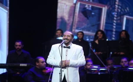 الحجار يتألق بروائع الأبنودي في حفل “100 سنة غنا” بالأوبرا