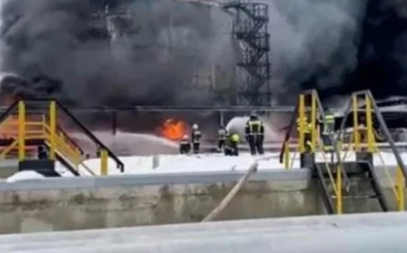 أوكرانيا تعلن استهداف مصفاة ريازان الروسية لتكرير النفط