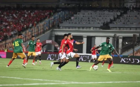 شاهد أروع لقطات مباراة مصر وإثيوبيا في تصفيات كأس العالم