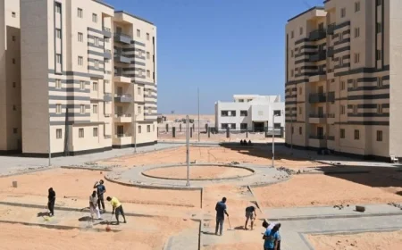 الإسكان تنفذ 6994 وحدة سكنية ضمن مشروع “سكن لكل المصريين” في العاشر من رمضان
