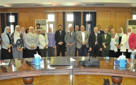 تجديد شهادتي الأيزو في الجودة والإدارة التعليمية بكلية قصر العيني