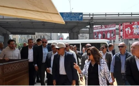 صور مدبولي يتابع تقدم أعمال تطوير سوق العتبة في قلب القاهرة