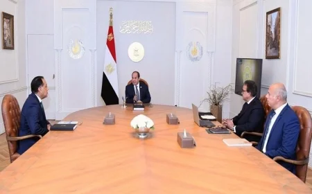 فيديو الرئيس السيسي يستعرض أداء منظومة التأمين الصحي الشامل وتحقيق التقدم في المؤشرات