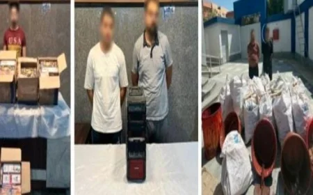 الداخلية تطيح بتشكيل عصابي وبحوزته 43 ألف لعبة نارية