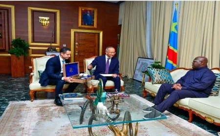 تعزيز الشراكة: سفير مصر في الكونجو الديمقراطية يؤكد استمرار التعاون الثنائي