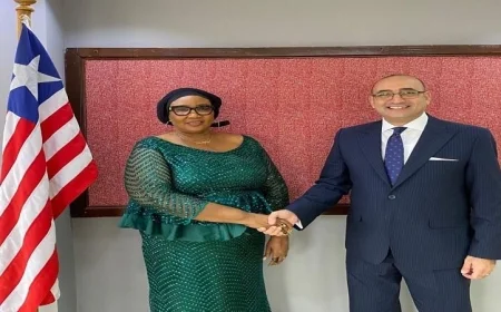 سفير مصر في ليبيريا يشدد على تعزيز التعاون المشترك