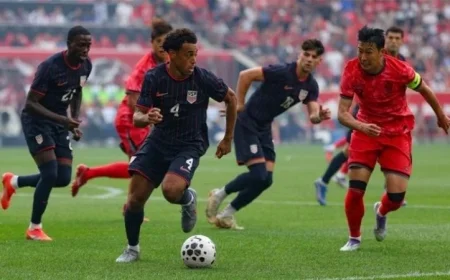 قبل كأس العالم كوريا الجنوبية تكشف نقاط ضعف المنتخب الأمريكي