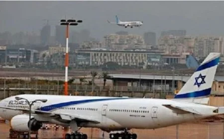 إسرائيل تغلق المجال الجوي بمطار رامون بعد هجوم حوثي بالطائرات المسيرة