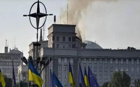 روسيا تقصف قواعد عسكرية أوكرانية وأنباء عن استهداف مقر الحكومة في كييف