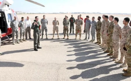 شاهد بالفيديو: تفاصيل حية من التدريبات المصرية الأمريكية المشتركة – النجم الساطع 2025