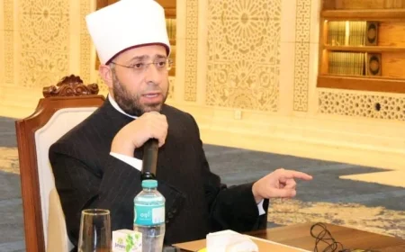 الصورة المتداولة لوزير الأوقاف مع فلسطينيين: موقف قديم وخارج السياق يكشفه الأوقاف