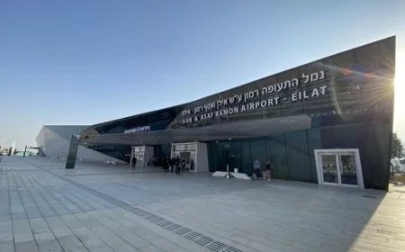 استئناف الرحلات في مطار رامون بعد توقف مؤقت نتيجة هجوم حوثي