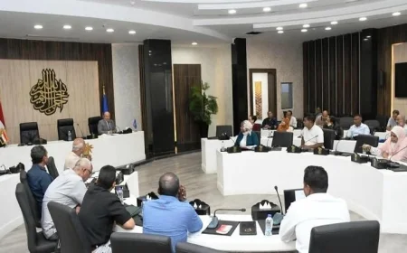 محافظ أسوان يوجه السكرتير العام لبدء مبادرة زراعة 100 مليون شجرة في إطار رؤية الرئاسة