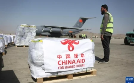أفغانستان تتلقى الدفعة الأولى من المساعدات الصينية للإغاثة من الزلازل