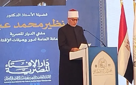 ميلاد النبي نور أضاء فجر البشرية ورسالة رحمة للعالمين يؤكد مفتي الجمهورية