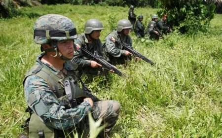 احتجاز 72 جنديا كرهائن من قبل الجيش الكولومبي في منطقة تخضع لسيطرة مجموعة مسلحة