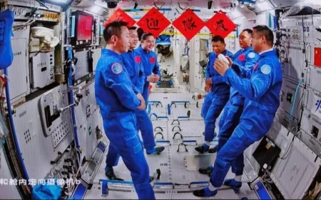 الصين تدرس تأثير الفضاء على جسم الإنسان برحلة شنتشو-20 المستمرة