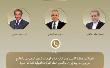 وزير الخارجية يكثف اتصالاته لحل الملف النووي الإيراني