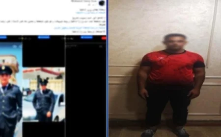 القبض على شخص ينتحل صفة ضابط شرطة ويرتدي زيًا أميريًا