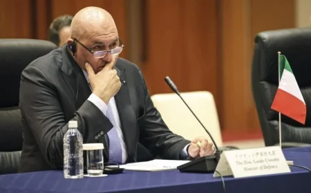وزير الدفاع الإيطالي يؤكد استمرار دعم لبنان حتى دون مشاركة الأمم المتحدة