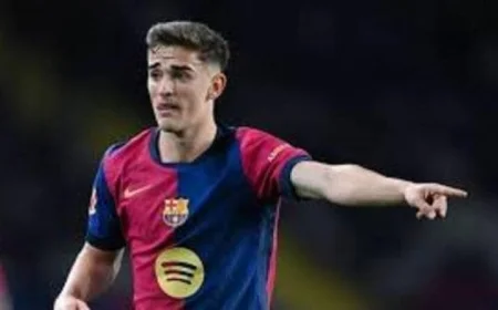 إصابة جاڤي تثير القلق في برشلونة قبل المواجهة المرتقبة مع رايو فاليكانو