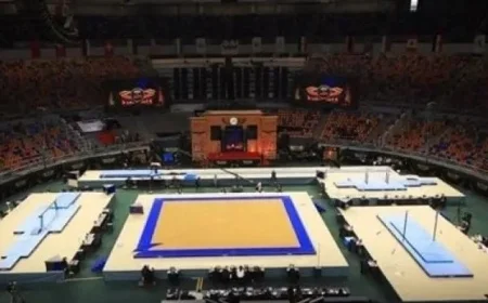 مشاركة 13 دولة في بطولة الفراعنة الدولية للجمباز الفني تجذب الأنظار