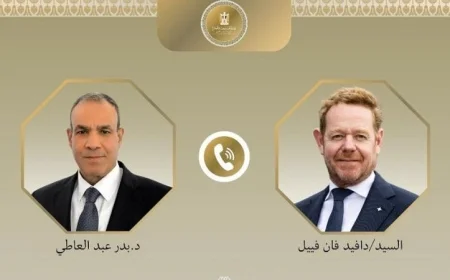 وزير الخارجية يتواصل هاتفيا مع نظيره الهولندي لتعزيز التعاون الثنائي