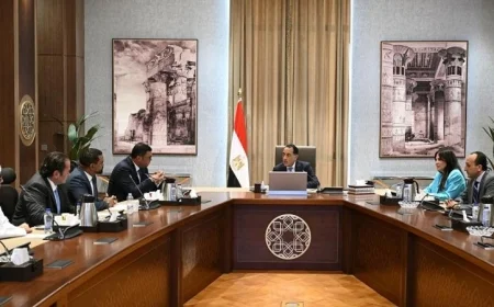 مدبولي يناقش مقترحات مبتكرة من تحالف عالمي لتعزيز حي المال والأعمال في مصر