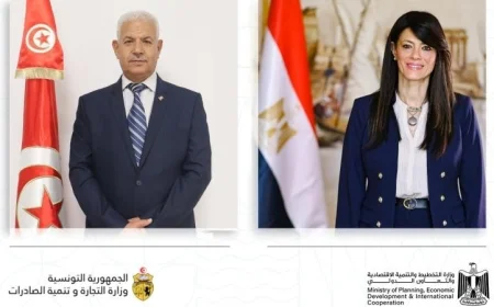 اللجنة المصرية التونسية تتعمق في تعزيز العلاقات المشتركة بمجالات متنوعة