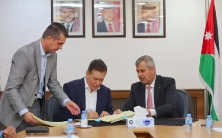 توقيع اتفاقية تاريخية لتعدين الذهب في جنوب الأردن