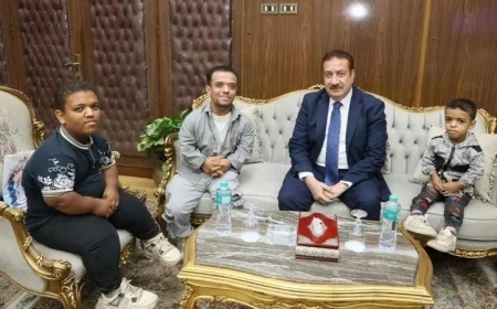 محافظ المنوفية يوفر مساعدات مالية وعينية لدعم الحالات الإنسانية المستحقة