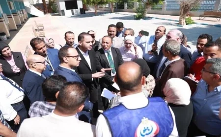 نائب وزير الصحة يتابع استعدادات المعهد الفني الصحي بأسيوط للعام الدراسي الجديد