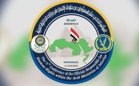 مؤتمر حقوق الإنسان للمسؤولين العرب في وزارات الداخلية يبدأ فعالياته في الغردقة