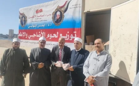 توزيع 2 طن لحوم في دمياط على الأسر المستحقة برعاية التضامن الاجتماعي