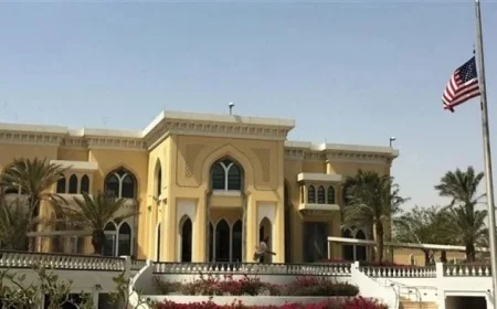 السفارة الأمريكية في قطر تنصح المواطنين بالبقاء في أماكنهم وعدم مغادرة المنازل