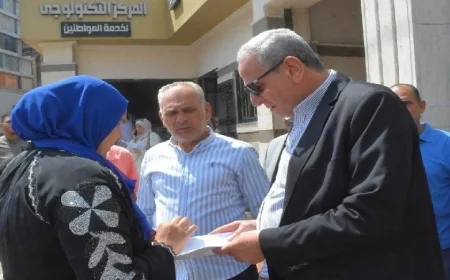 محافظ الغربية يتفقد المراكز التكنولوجية ويتابع جهود التصالح والخدمات الميدانية