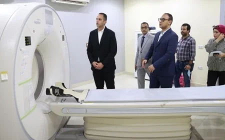 نائب وزير الصحة يزور مستشفيي الصحة النفسية والصدر في أسيوط لمتابعة التطورات والتوجيهات الجديدة