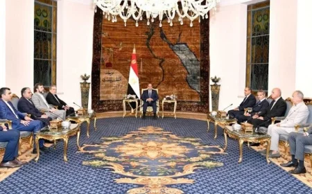 الرئيس السيسي يلتقي بوزير خارجية إيران ومدير الوكالة الدولية للطاقة الذرية لتعزيز التعاون الدبلوماسي