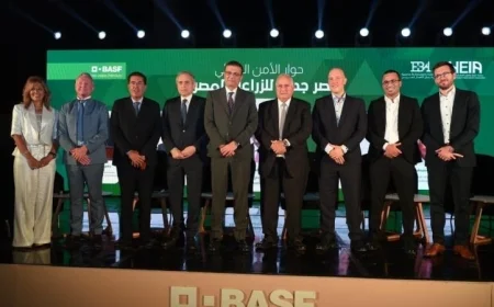 مشاركة فاروق في الحوار الاستراتيجي حول الأمن الغذائي لتعزيز نمو الزراعة